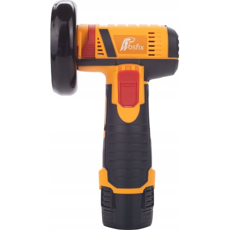 Rosfix Akku-Winkelschleifer 12 V, 3 Scheiben, Präzisionskoffer + Scheibe