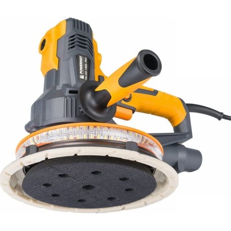 Powermat-Schleifmaschine Powermat PRO 1400 W Gips-Schleifmaschine + LED + Staubbeutel PM-DG-1400L-PRO