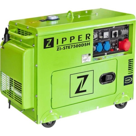 Zipper-Stromaggregat Zipper ZI-STE7500DSH Diesel-Stromgenerator