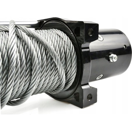 Geko Elektrische Seilwinde 12 V, 12.000 lb (1)