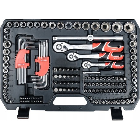 Yato-Werkzeugsatz 1/4", 3/8", 1/2" Komplettset von Yato