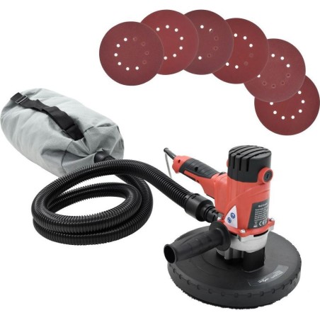 vidaXL Schleifmaschine – Gips-Schleifmaschine mit Staubabsaugung, 1200 W