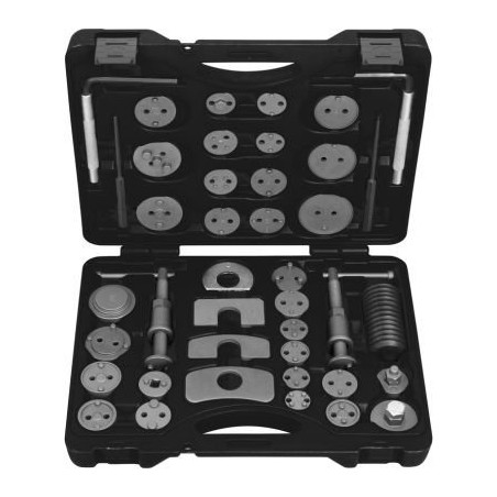 Werkzeugsatz KS Tools, 41-teiliges Werkzeugset zum Abziehen von Bremszylinderkolben, KS TOOLS