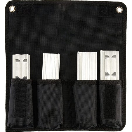 Das BROCKHAUS HEUER Protective Jaw Set SZ 140 enthält die Typen N, G, F und P