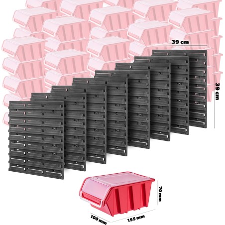Kadax-Werkzeugset KADAX-Werkzeugset: Tafel 156 x 78 cm, 8 x 39 x 39 cm