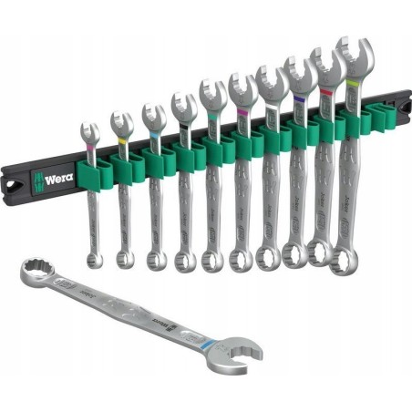 Werkzeugset Wera Wera 9640 Magnetic Strip 6003 Joker 1, 11-teilig, Schraubenschlüssel (Kombinationsschlüssel-Set)