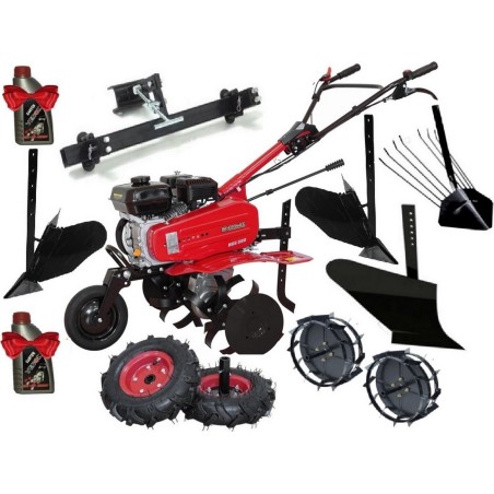 Hortmasz-Motorhacke HGS 500 HORTMASZ (Benzinbetrieb) + 11-teiliges Zubehörset