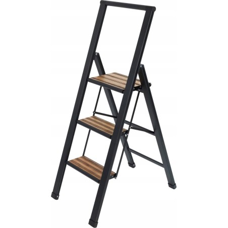 Wenko Klappleiter, schwarz, 3 Stufen, WENKO
