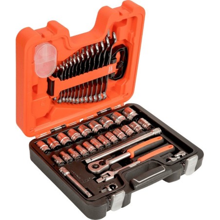 Bahco-Werkzeugsatz BAHCO SCHRAUBENSCHLÜSSEL-SATZ  40-teilig  1/2" + FLACH-RING-SCHRAUBENSCHLÜSSEL