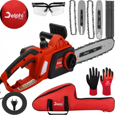Kettensäge von Delphi Tools – Kettensäge 16" 12" 2200 W
