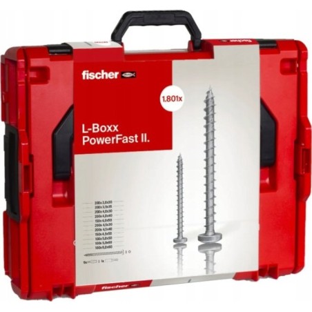 Fischer PowerFast II L-BOXX PanHead-Werkzeugset
