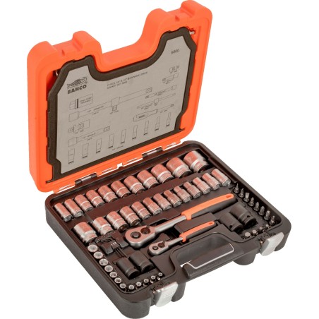 Bahco-Werkzeugset, 77-teilig (S800)