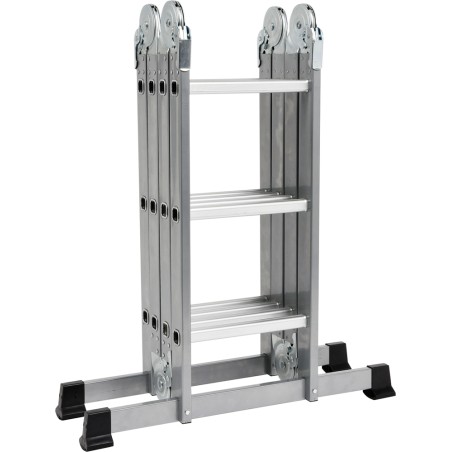 Vorel Multifunktionsleiter aus Aluminium, 12 Sprossen (17704)