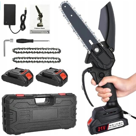 Rosfix-Kettensäge ELEKTRISCHE KETTENSÄGE MIT AKKU UND AUSLEGER