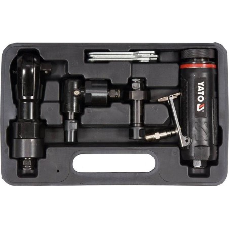 Yato Schleifmaschine – 3-in-1-Druckluft-Set