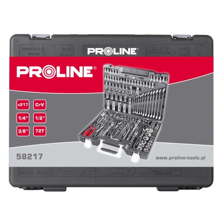 Pro-Line-Werkzeugset, 217-teilig (58217)