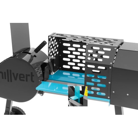 Hillvert Kettensäge – Elektrischer Holzspalter, Durchmesser 28 cm, 8 t, 1050 W – Elektrischer Holzspalter, Durchmesser 28 cm