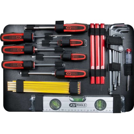 KS Tools 1/4 + 1/2 Werkzeugsatz für Sanitär und Heizung, 95-teilig