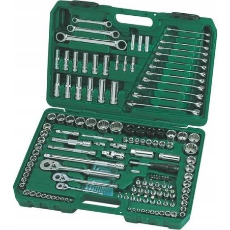 SATA-Werkzeugset SATA-Schlüsselsatz  150-teilig  1/4"  3/8" 1/2" Koffer