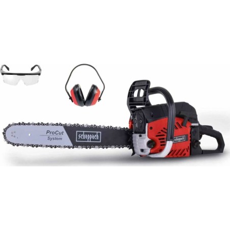 Scheppach Kettensäge CSP530s, 2,7 PS, 53 cm³, 51 cm