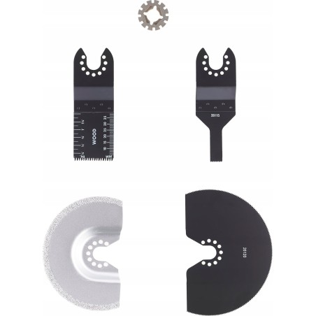 Schleifmaschine von Irwin Tools: IRWIN-Sägeblatt für multifunktionalen Exzenterschleifer, 4er-Set.