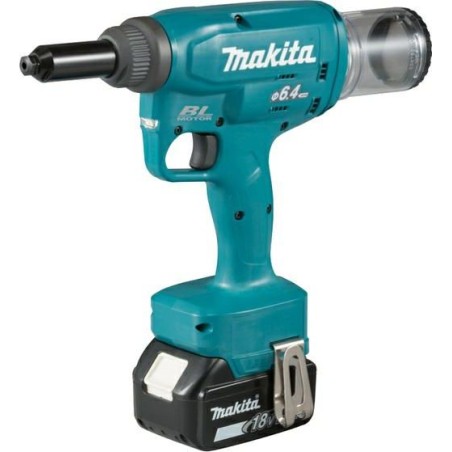 Makita 18-V-Nietgerät 2x3,0 Ah 4,8–6,4 mm DRV250RFJ