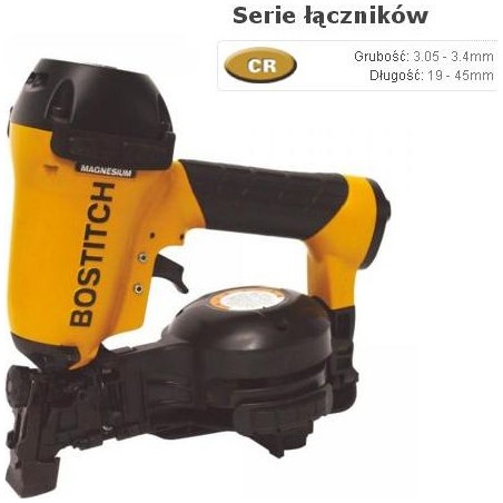 Bostitch BOSTITCH Trommel-Nagler – 45 mm für Dachdeckerarbeiten mit Koffer BCHRN46K-2-E – RN46K-2-E