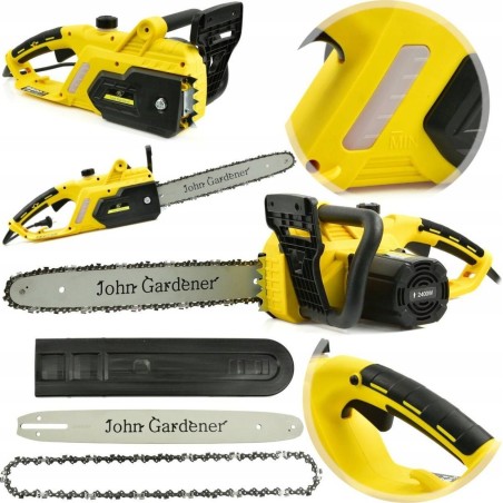 Geko-Kettensäge Elektrische Kettensäge (Straight Engine) 2400 W (2)