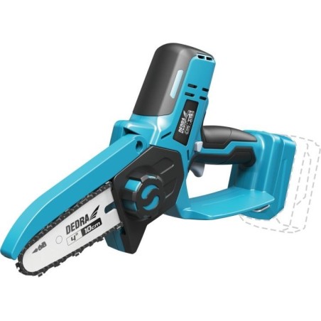 Dedra DED7099 18-V-Kettensäge, 10 cm