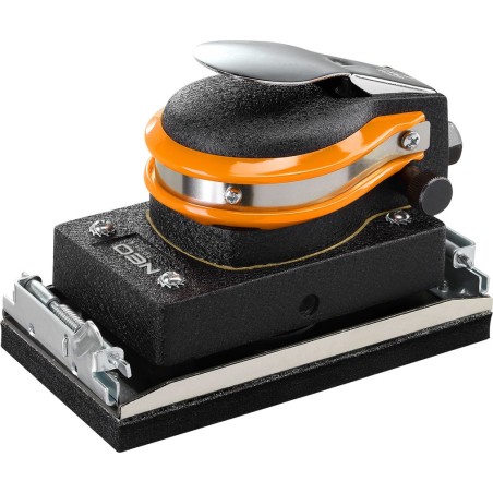 Neo-Schleifmaschine – Druckluft-Exzenterschleifer (Rechteckiger Druckluft-Exzenterschleifer, 89 x 165 mm) (14-018) – 14-018