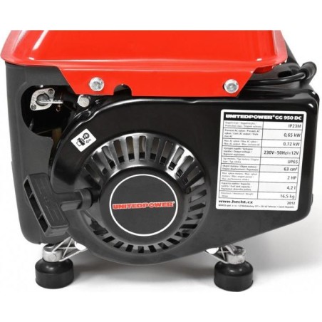 Hecht Unitedpower GG 950 DC 720 W 1-Phasen-Stromaggregat