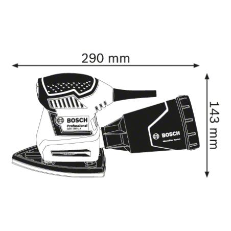Bosch-Schleifmaschine GSS 160 Multi