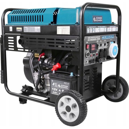 KS DIESEL-INVERTER-GENERATOR KS 9500iDE ATSR 10 kW 230 V