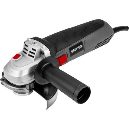 Graphite-Schleifmaschine – Winkelschleifer 900 W, Schleifscheibe 125 × 22,2 mm