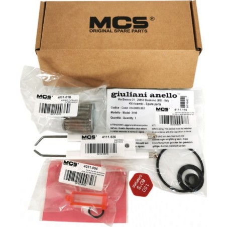 Master Verschleißteile für die Heizgeräte Master B 100 CED, B 100 CEG und B 95 CEL – Artikelnummer 4519.014