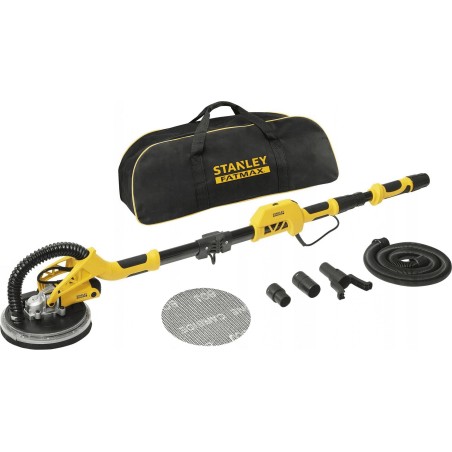 Stanley FATMAX 750-W-Schleifmaschine Ø225 mm SFMEE500S-QS für Gips + Tasche + Zubehör