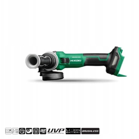 HIKOKI.WINKELSCHLEIFER. 18 V, 125 mm, G1813DVE, 4-Stufen-Drehzahlregelung