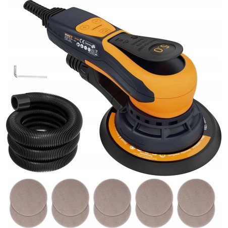 Maxxt MAXXT Exzenterschleifer 150 mm (6 Zoll) 5,0 mm 350 W für Holz