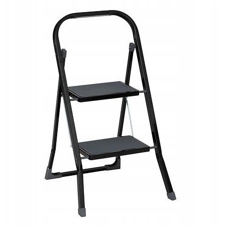 2-stufige Metallleiter, 55 x 81 cm