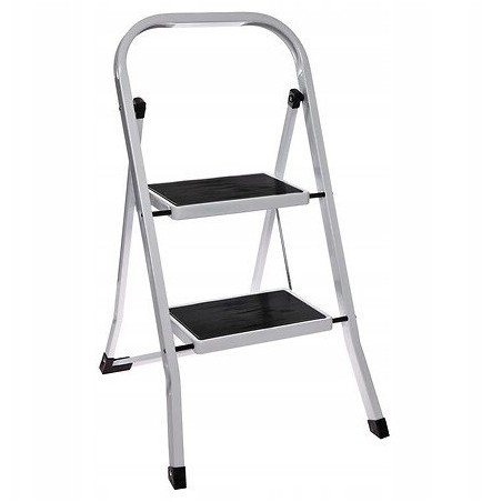 2-stufige Metallleiter, 55 x 81 cm