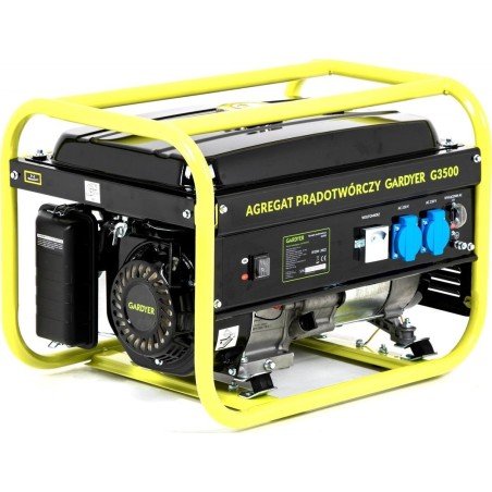 Gardyer-Aggregat STROMERZEUGUNGSANLAGE EINPHASIGER STROMGENERATOR GARDYER G3500 3,1 kW – OFFIZIELLER VERTRIEBSPARTNER – AUTORISIERTER DEA