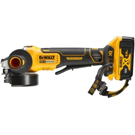 Dewalt-Schleifmaschine AKKU-WINKELSCHLEIFER 125 MM LR 18 V 2 × 5,0 Ah TSTAK