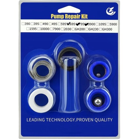 Rosfix REPARATURSATZ FÜR GRACO-PUMPEN ULTRA MAX II 695 795 GMAX ULTIMATE MX 1095 795