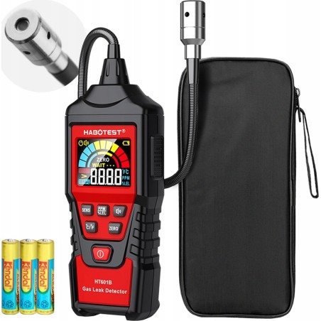 GASLECK-DETEKTOR KONZENTRATIONSMESSGERÄT 9999 ppm 20,00 % UEG TEMPERATURMESSUNG