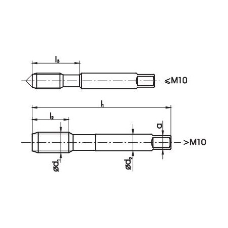 Fanar Handgewindeschneider M16, 3 Stück (A1-230001-0160)