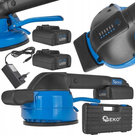 VIBRIERENDER SAUGER FÜR FLIESEN 2x18V GEKO