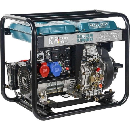 Knner & Shnen-Aggregat KNNER & SHNEN DIESEL-STROMERZEUGUNGSANLAGE 7,0 kW 230/400 V KS 9100HDE-1/3 ATSR