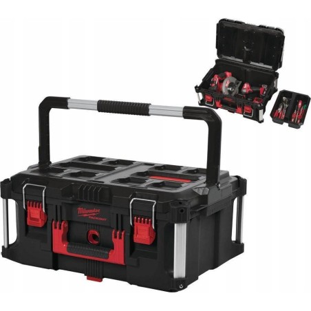 Milwaukee Werkzeugkoffer, Milwaukee Werkzeugkoffer, Milwaukee PRO großer Werkzeugkoffer
