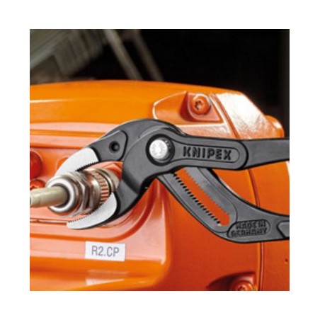 Knipex Zange für Sanitärsiphons und Verbindungsstücke, rutschfester Griff, 25–80 mm (81 03 250)