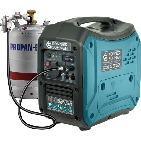 Stromaggregat Könner & Söhnen KS 2000iG S 2000 W, einphasig